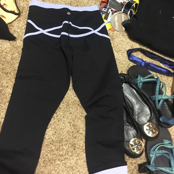 Lulu lemon cropped leggings - Picture 1 of 3