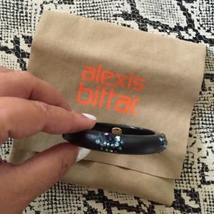 Alexis Bittar Lucite & Swarovski Crystal Bracelet