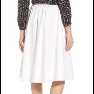 NWT Madewell cotton midi skirt size S