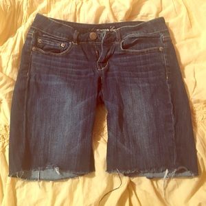 American eagle jean shorts