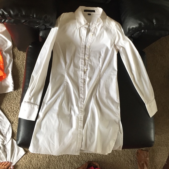 Express white Button-up