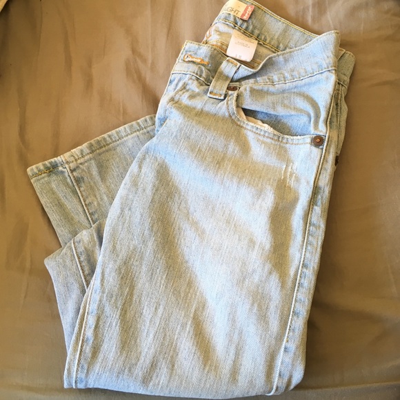 LEVIS low slouch straight jeans
