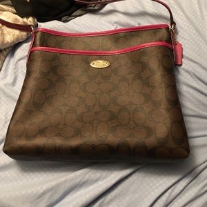 Coach cross body purse