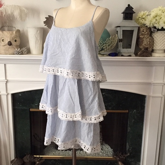 ASOS seersucker shorts lace romper 12