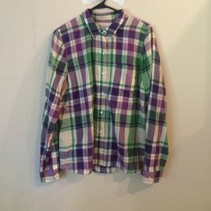Madewell - Shrunken Retroplaid Boyshirt