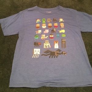 Boys XXL minecraft tee Mojang