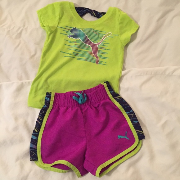 Kids athletic outfit. Puma.