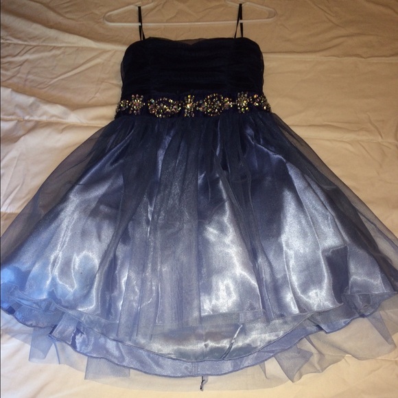 Beautiful blue ombré dress!