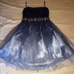 Beautiful blue ombré dress!