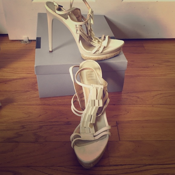 Herve Leger sandals