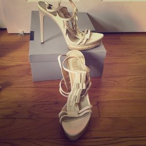 Herve Leger sandals
