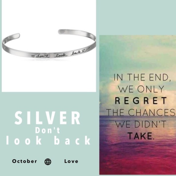 Silver Inspiration Bangle - Picture 2 of 3