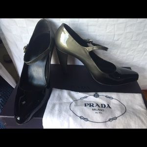 Gently used Prada Ombré Mary Jane Pumps 37.5