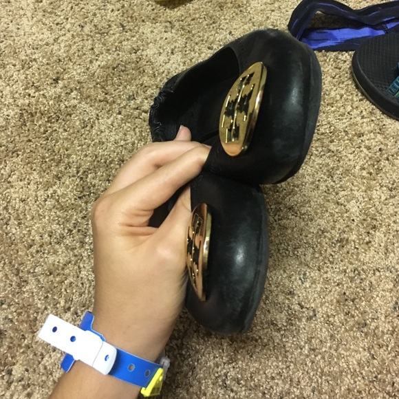 Tory burch black flats - Picture 2 of 3