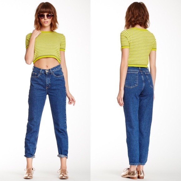 American Apparel Denim - American Apparel - Petite High Waisted Jean sz 23