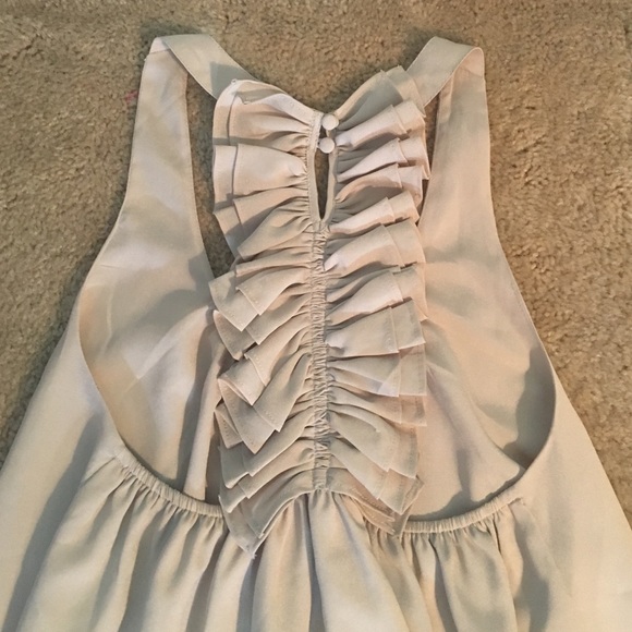 Naked Zebra Ruffle Racerback Tank Top - Picture 4 of 4