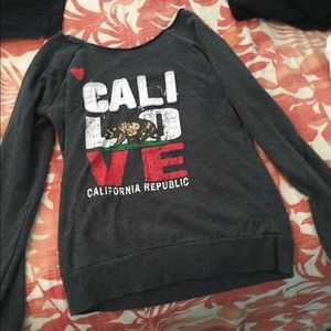 California republic sweater