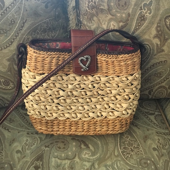 Brighton straw handbag