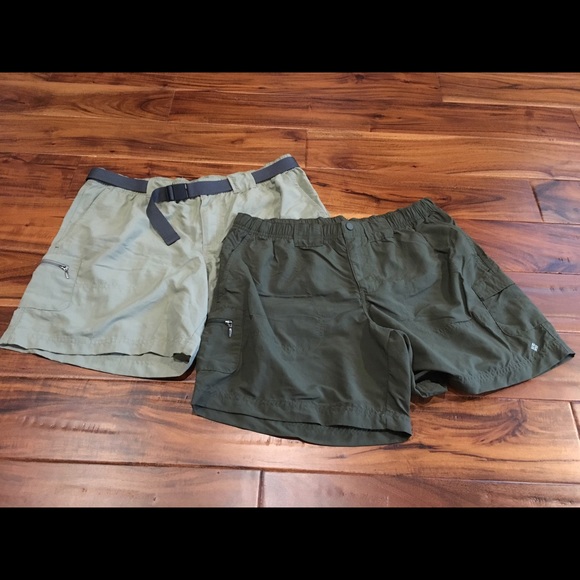 Columbia women's cargo shorts.