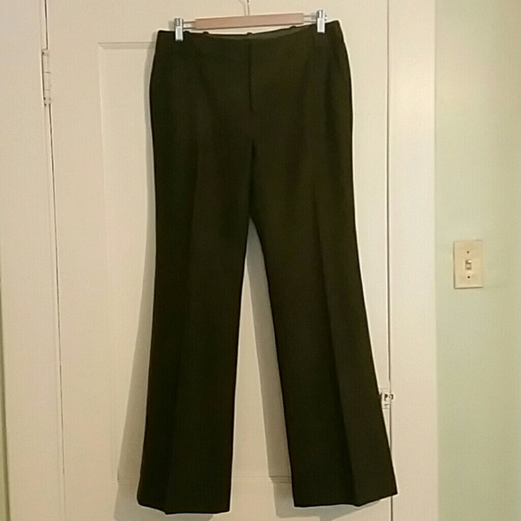Banana Republic green wool pants