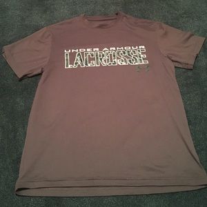 Men's small under armour lacrosse tee. Never worn