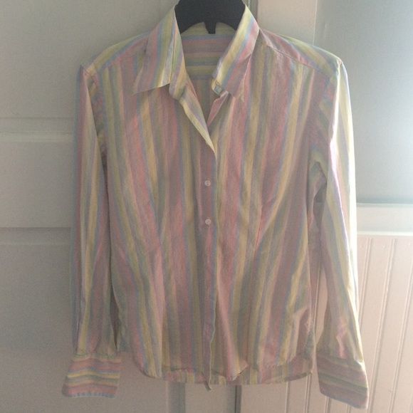 Audrey Talbott Alison shirt, striped, cotton
