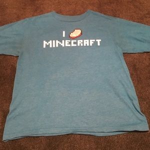 Boys XXL 18 minecraft tee shirt Mojang
