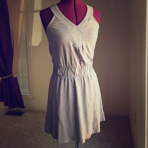 BANANA REPUBLIC Gray racerback dress