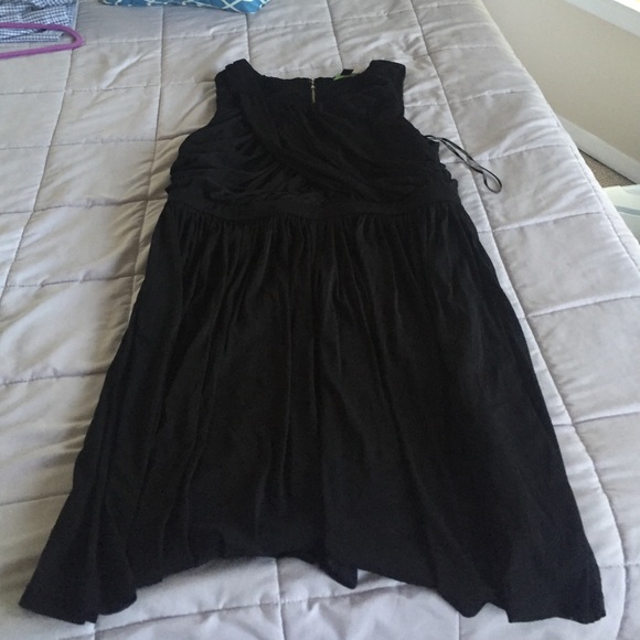 Chiffon black dress
