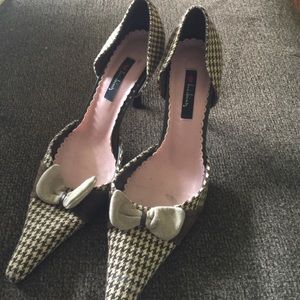 Luichiny houndstooth pump size 8.5
