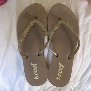 tan reef flip flops