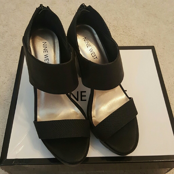 Nine West Black Heels