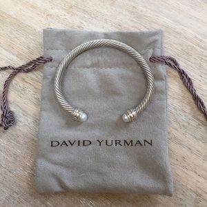 David Yurman Pearl Cable Classics Cuff