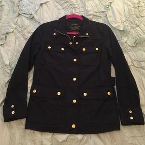 Navy Jcrew Jacket