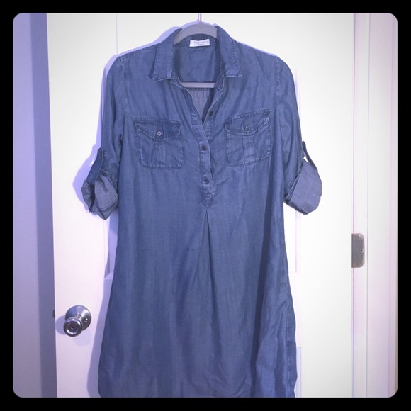 Chambray Dress