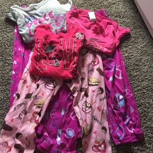 3 pajama sets of girls size 4/5