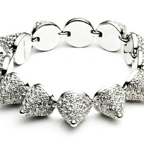 Beautiful Eddie Borgo pave cone bracelet BIG