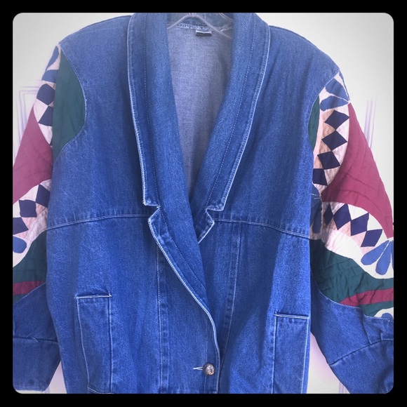 Embellished Vintage Jean Jacket