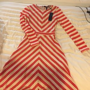 BCBG super classy short A-line dress