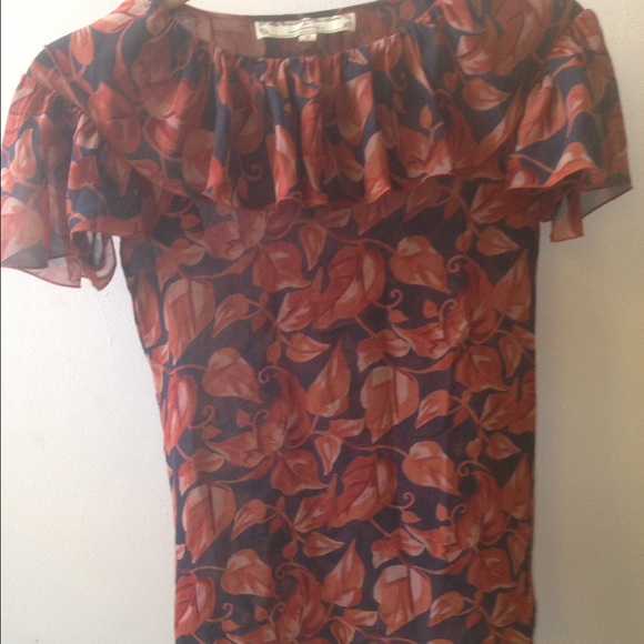 Romantic floral top