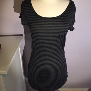 Grey and Black stripped tunic!