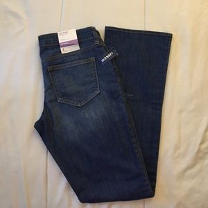 Medium dark wash jeans from old navy.