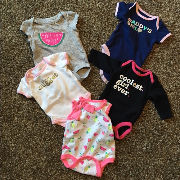 Baby girl onesies!