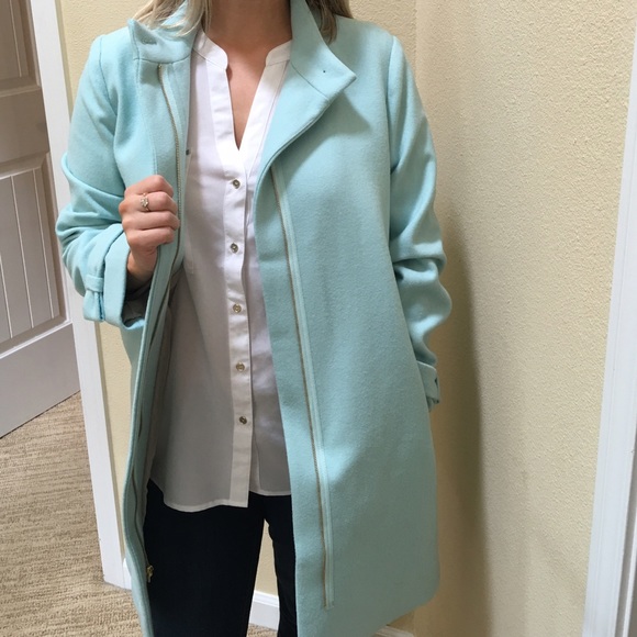 J. Crew Factory Jackets & Blazers - J Crew Factory girls stadium cloth coat