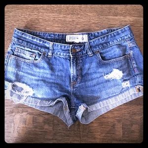 VS Pink Jean Shorts