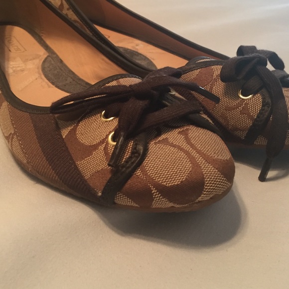 Size 12 Coach Flats