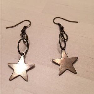 Handmade star earrings