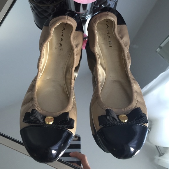 Tahari Ballet Flats