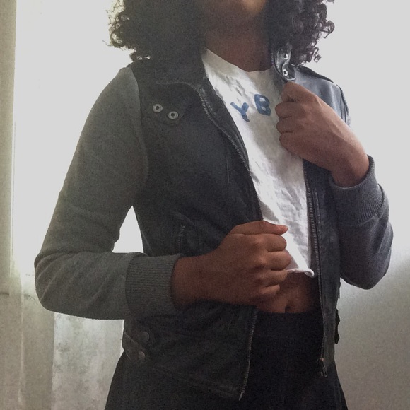 Leather jacket