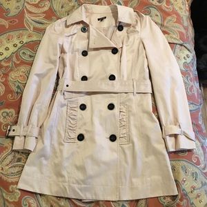 Blush Trench Coat